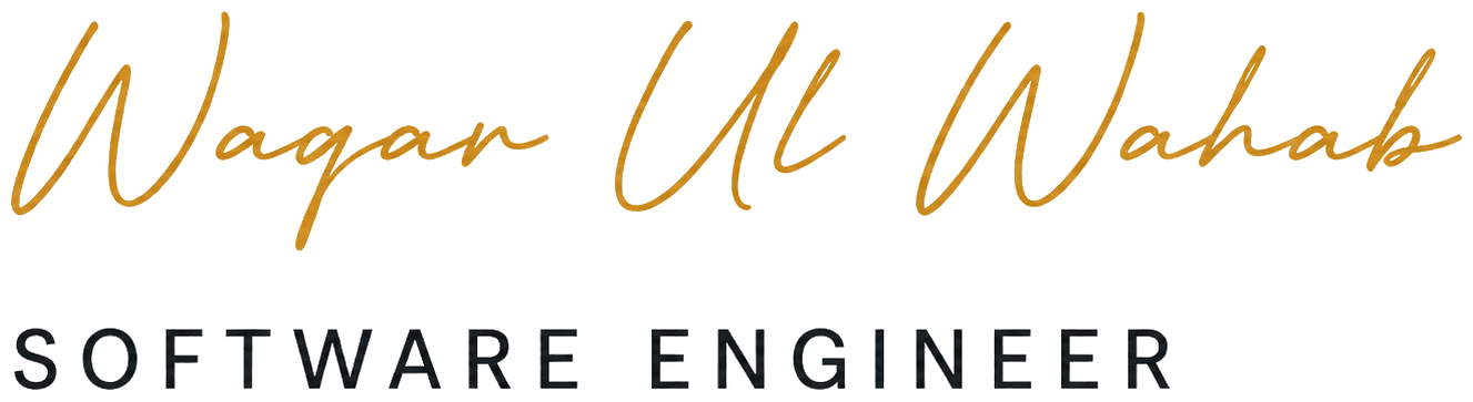 Waqar Ul Wahab — Software Engineer